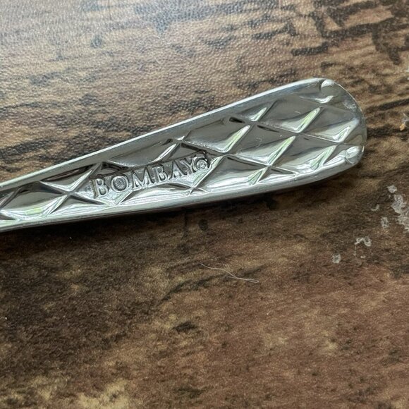 Bombay Casabella Teaspoon Set of 4 Stainless Steel 6 3/4" Replacement Flatware - Picture 5 of 5